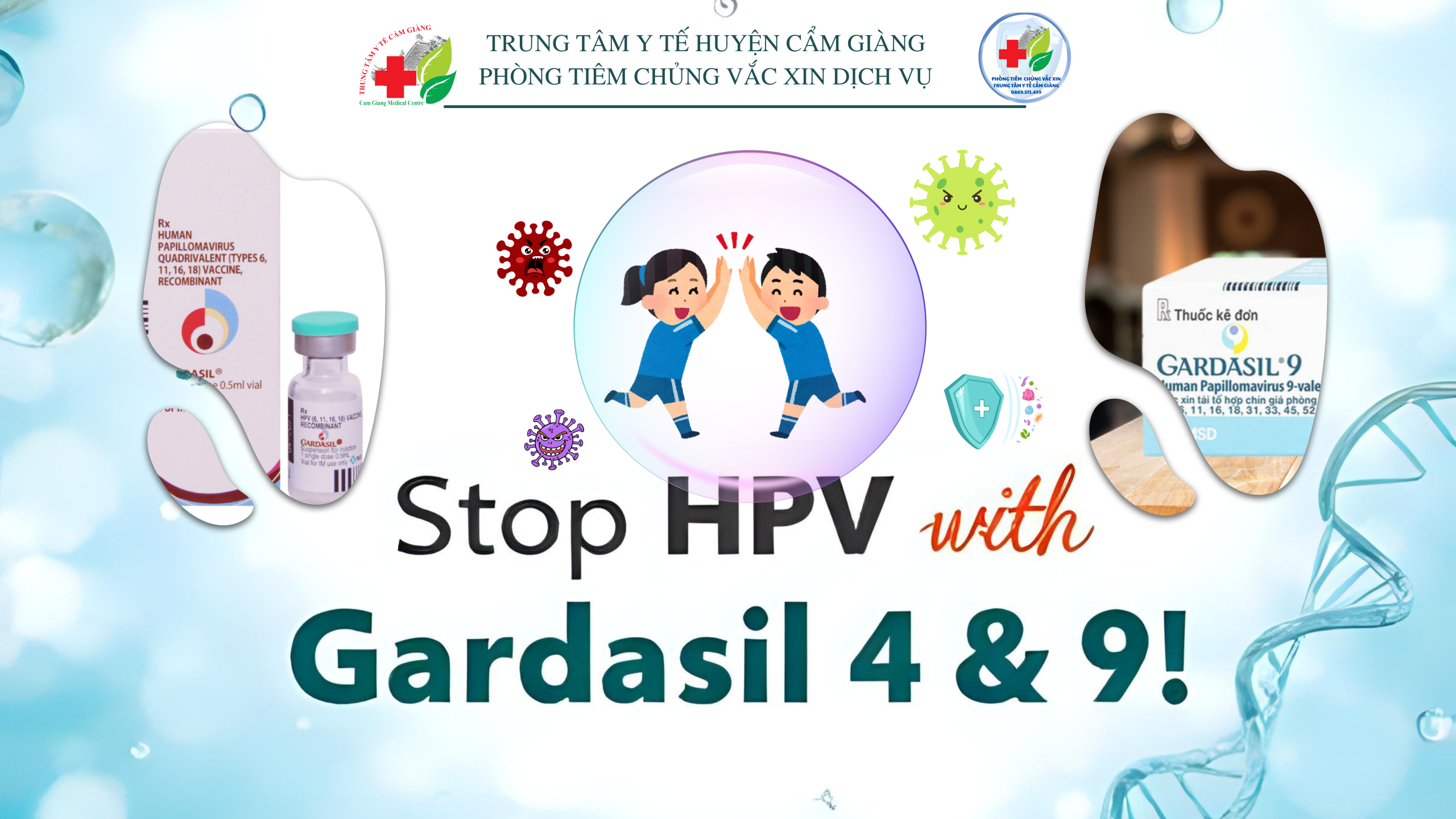 VẮC XIN HPV – BẢO VỆ SỨC KHỎE SINH SẢN